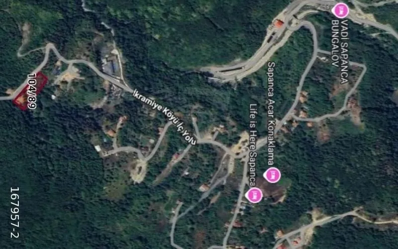 Sapanca/İkramiye'de Satılık Arazi - 5